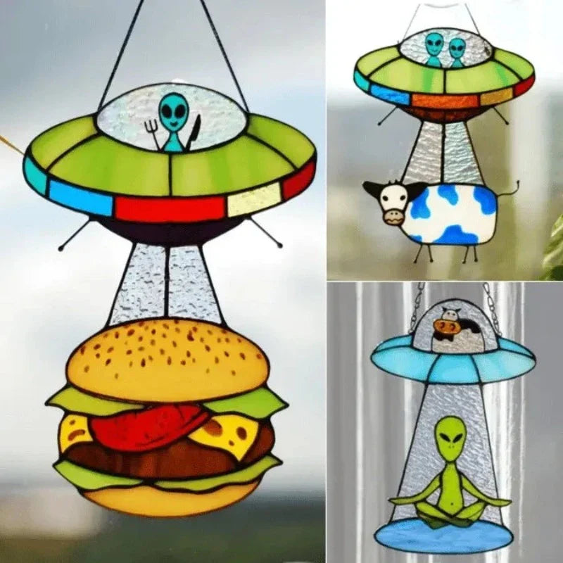 Kreativt Alien Cow-vedhæng