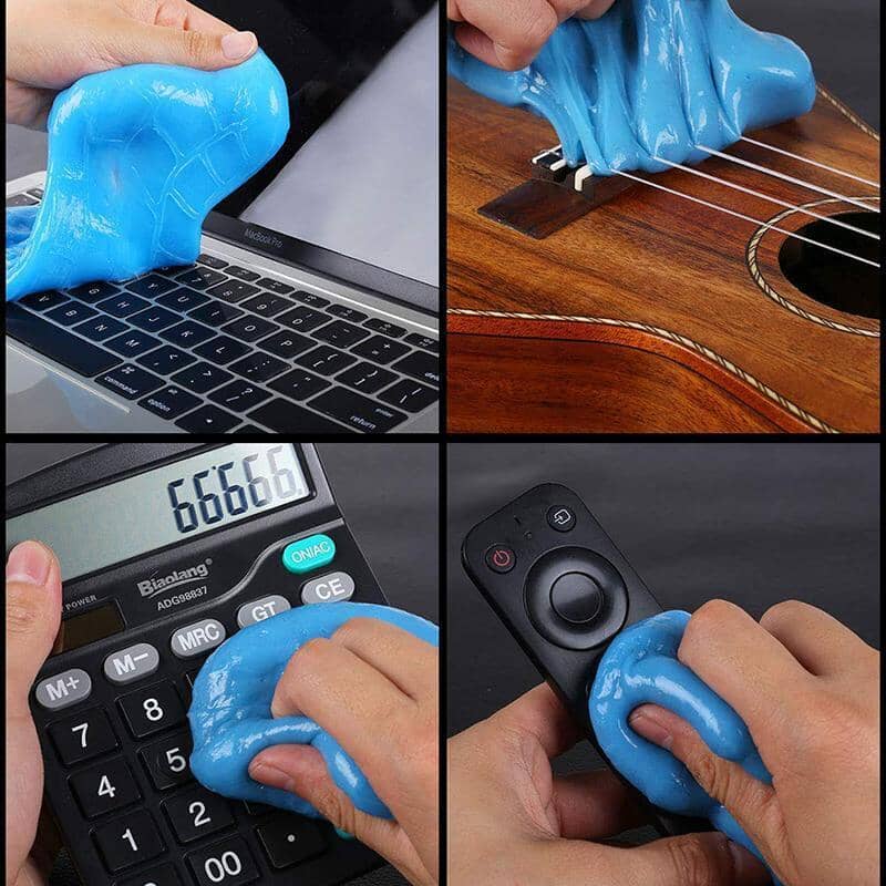 Rensegelé til tastatur og bil