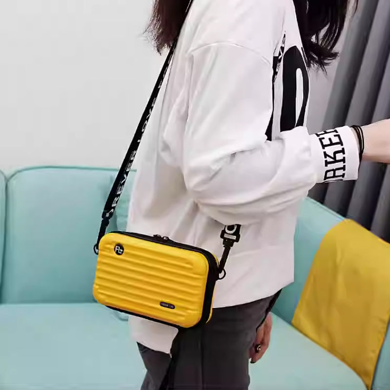 Mini kuffert crossbody tasker