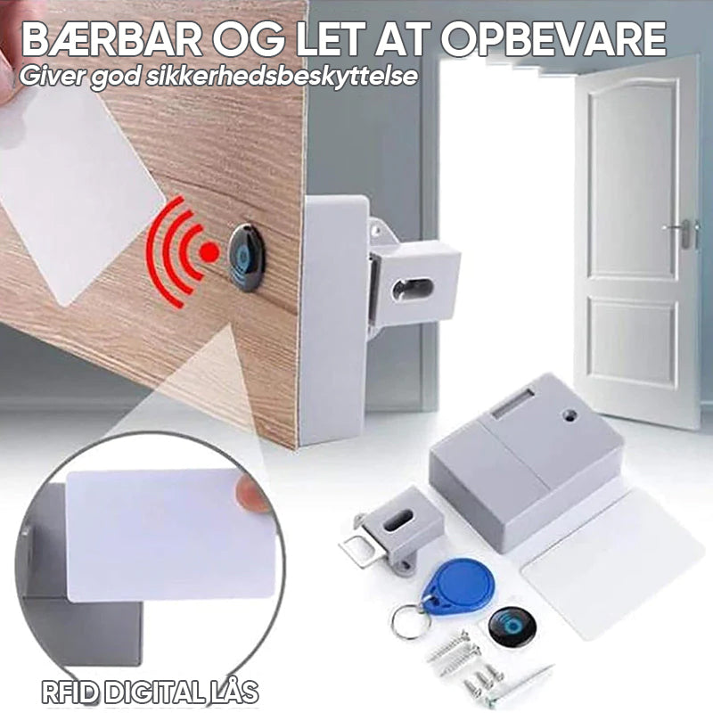 Elektronisk skabslås DIY til træskuffeskabe